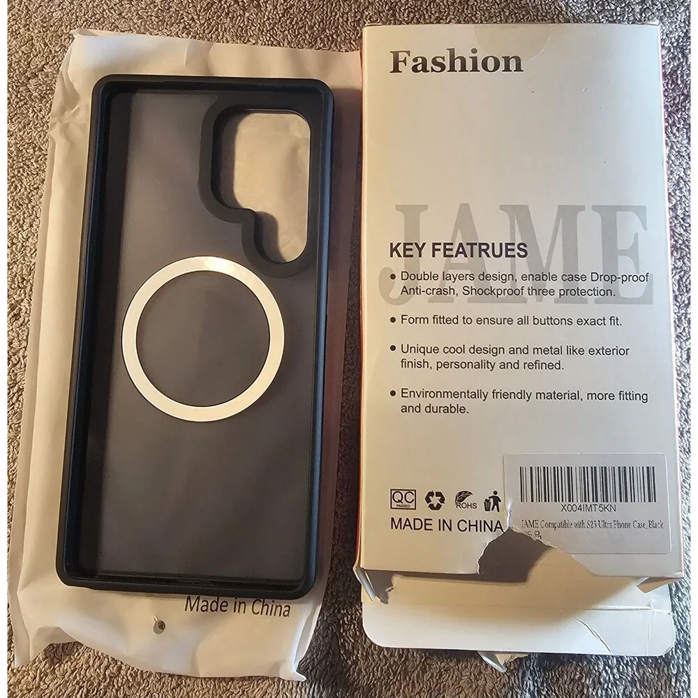JAME Only for Samsung Galaxy S25 Ultra Case, [Compatible with Magsafe] Stand